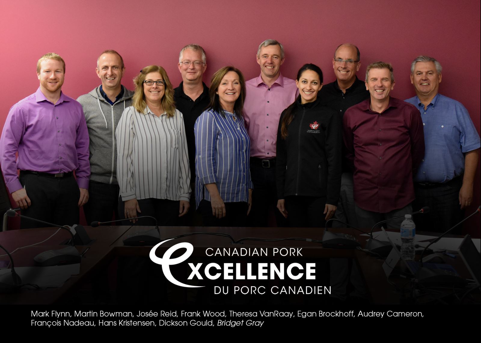 Canadian Pork Excellence Management Group Picture